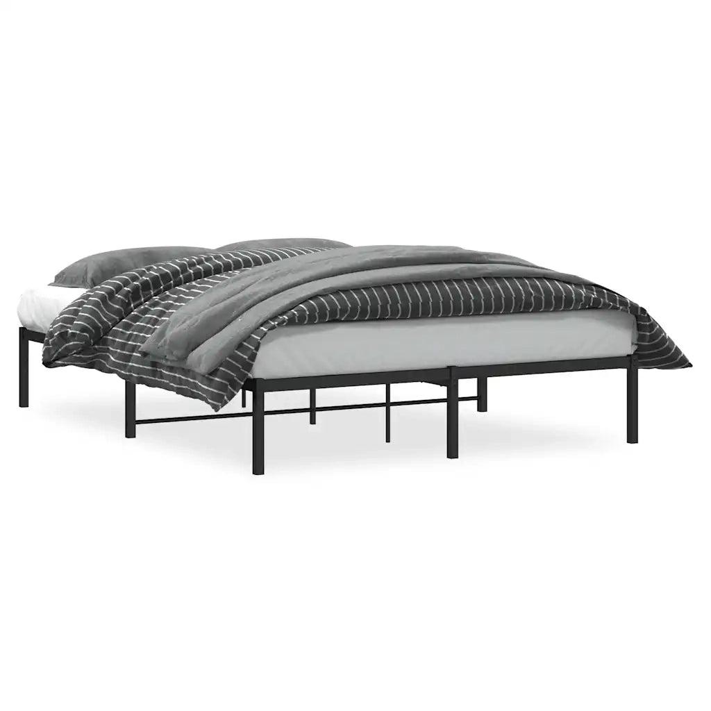 Giroletto in Metallo Nero 160x200 cm 373658