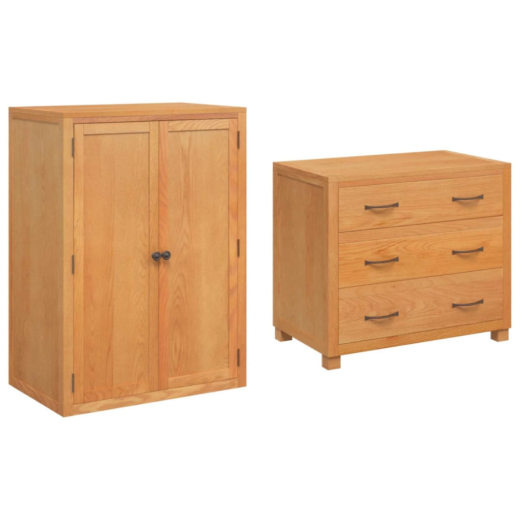 Set di Mobili per Magazzino con porta Marrone Legno multistrato 3328631