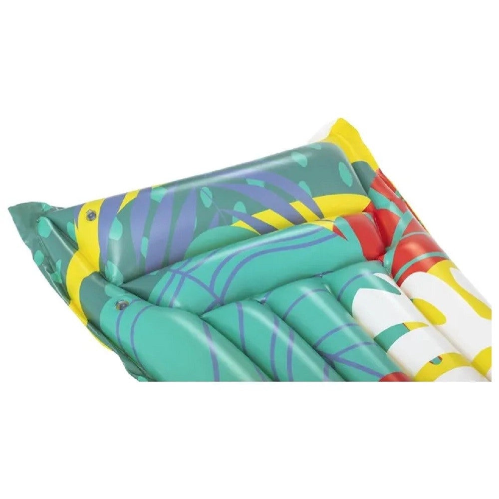 Trade Shop - Materassino Gonfiabile Air Mat Multicolor 2 Tubi 183 X 69 Cm Fantasie Ass. 44033 -