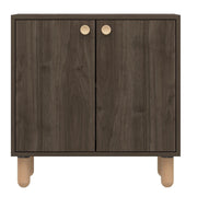 Credenza in legno "Lina" - 72 x 36 x 73 cm - Marrone