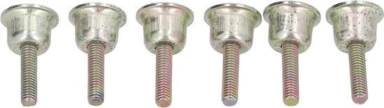6 pezzi di catena di sega a remo per Ms260 024 M4 026 - viti 044 bullone - viti di installazione parti di ricambio.