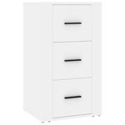Credenza | Madia | Buffet da pranzo | Armadio da pranzo Bianca 40x33x70 cm in Legno Multistrato