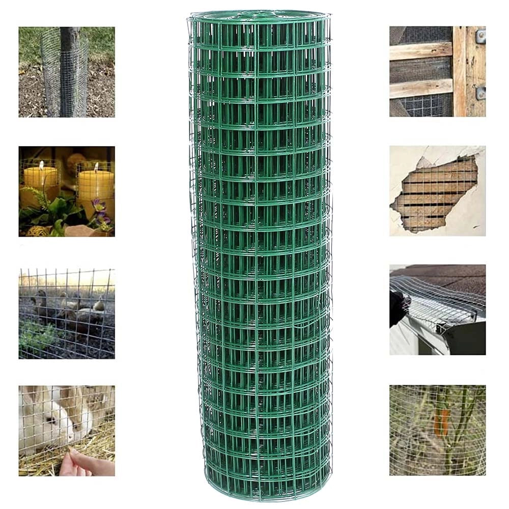 Rete Metallica Elettrosaldata 1,25 x 25 mt Maglia 50x75mm Zincata per Recinzione