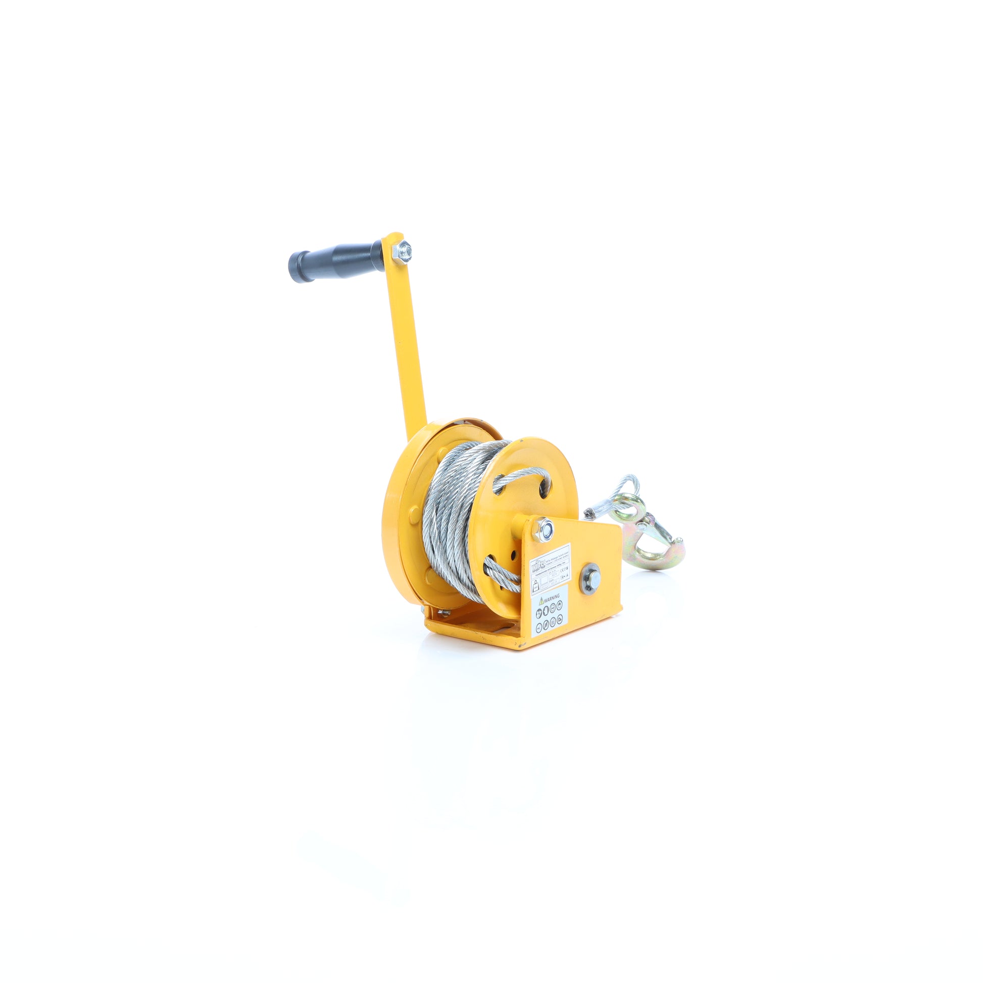 Verricello manuale 540 kg 10 m rapporto di trasmissione 4.2:1 argano a fune