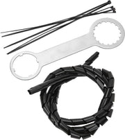 Chiave di installazione - chiave motore a ingranaggi centrali comoda - grande coppia - con fissatore cavo .