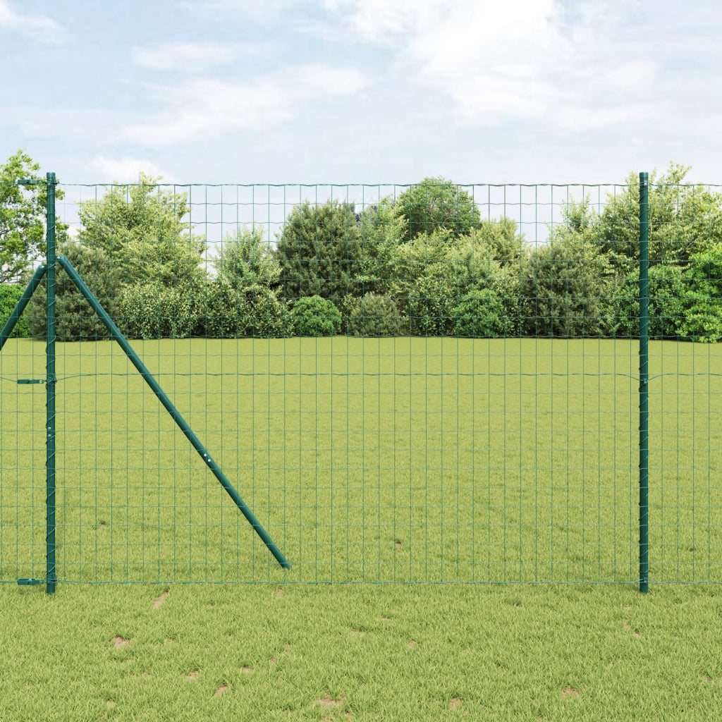 Recinzione Euro Verde 1.6x10 m Acciaio