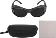 Goggle di Sicurezza per la Tintura del Sole - Blocco UV - Protezione degli Occhi - Goggles di Sicurezza per la Tintura del Sole con Blocco IPL Laser - Rilevamento della Luce Rossa.