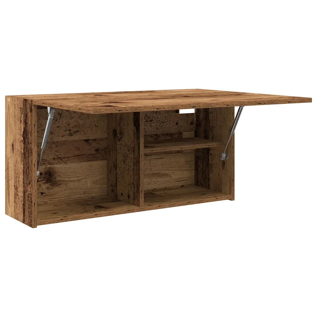 Mobile da Bagno Legno Antico 80x25x40 cm in Truciolato 860092