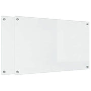 Schienale da cucina 2 pz Trasparente 100 x 60 cm CFW1417439