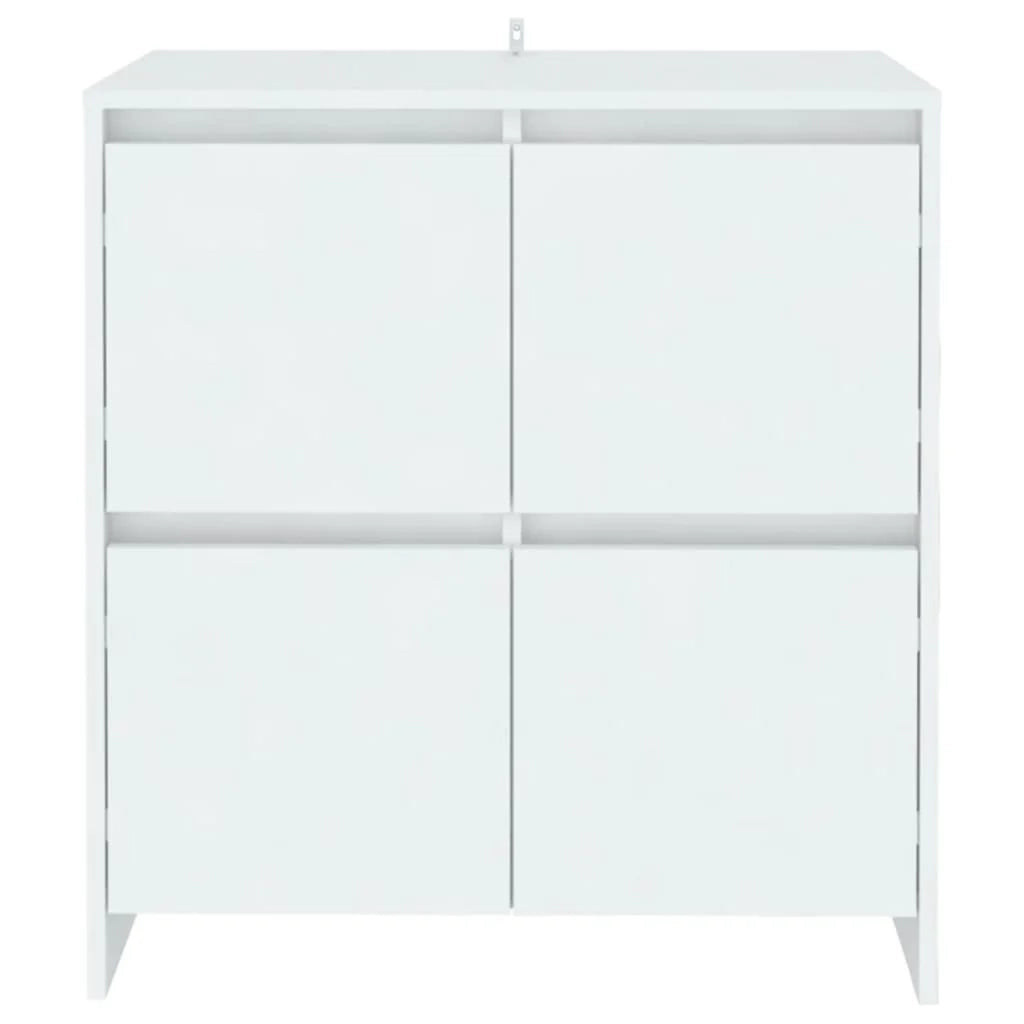 Buffet credenza cassettiera armadio mobile contenitore organizer per cucina soggiorno salotto 70 x 41 x 75 cm legno ingegnerizzato bianco 02_0030497