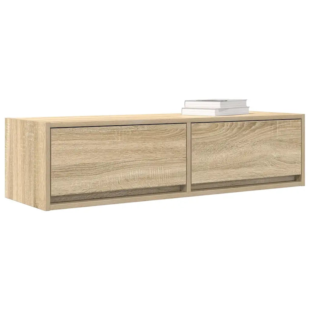 Mobile TV rovere sonoma 100 x 31 x 25,5 cm Legno multistrato 861528