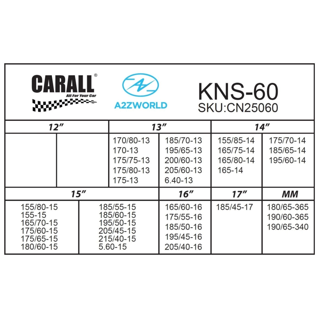 Catena Da Neve 9mm KNS60 Gruppo 60 Omologato ONORM V5117