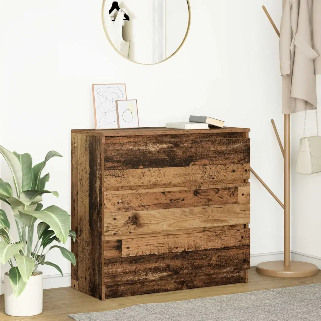 Credenza Legno Antico 80x35x76 cm in Legno Multistrato 861740