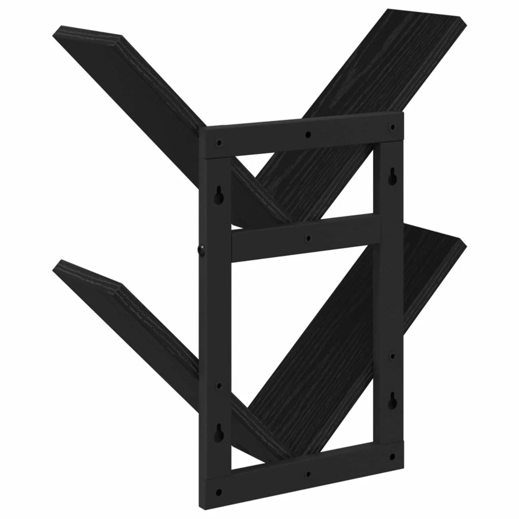 Mensola a muro flottante Rovere Nero 43 x 15 x 47 cm 8012334