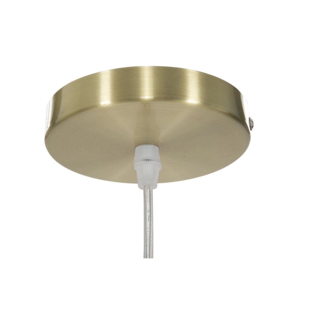 Lampada a Sospensione VKH81, Oro, Metallo, 24x20x46 cm