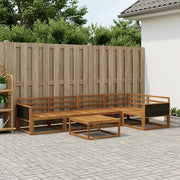 Set di divani da esterno 6 pcs Naturale 3382572