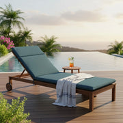 Coussin de bain de soleil ECO+ - MADISON SÃ©rie Canvas - Bleu