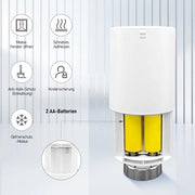 Termostato radiatore Bluetooth - controllo via app - risparmio energetico - kit termostato programmabile - riscaldamento intelligente digitale - M30 x 15 mm