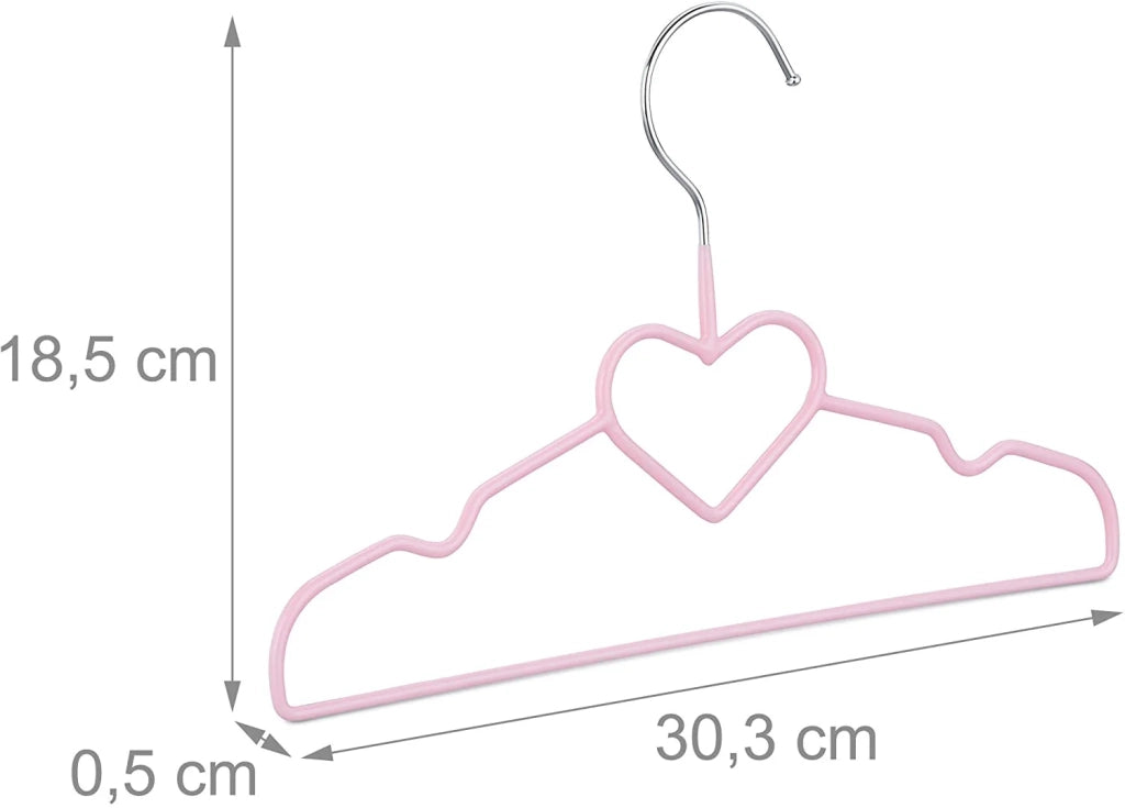 Set di 10 grucce rosa per bambini 13_0002475_2