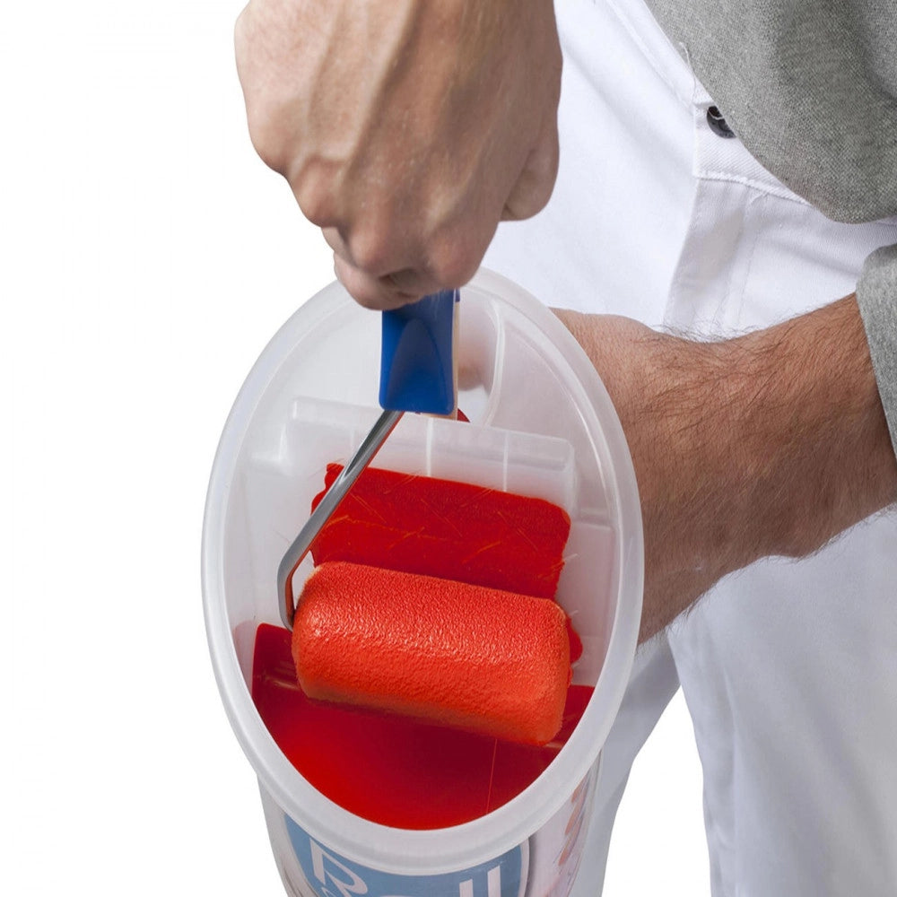 Go paint roll and go s brocca contenitore con impugnatura per smalto pittura impregnante