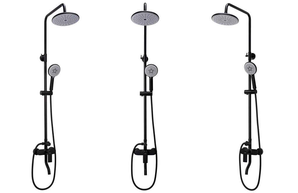 Set Doccia Rea Verso Black