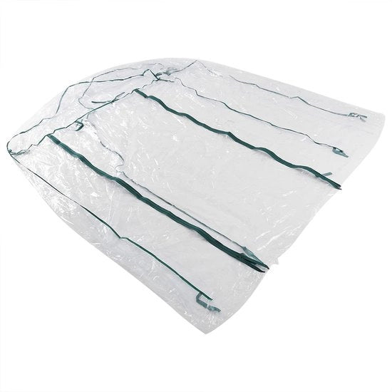 Copriorto Portatile - Impermeabile PVC - Anti UV - Copertura Giardino - Dimensioni 143 x 73 x 195 cm - Sostenibile e Solido - Kit Giardino