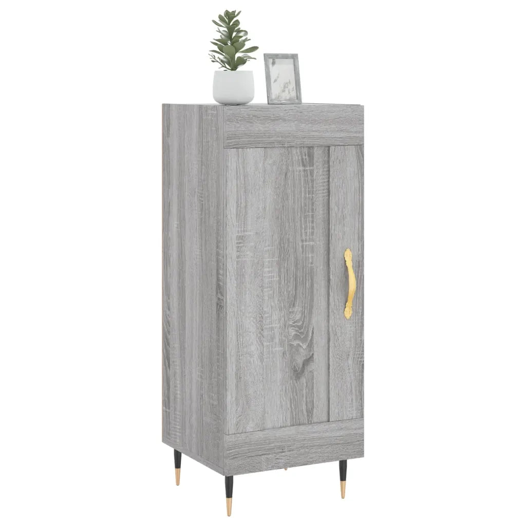 Credenza Grigio Sonoma 34,5x34x90 cm in Legno Multistrato 830426