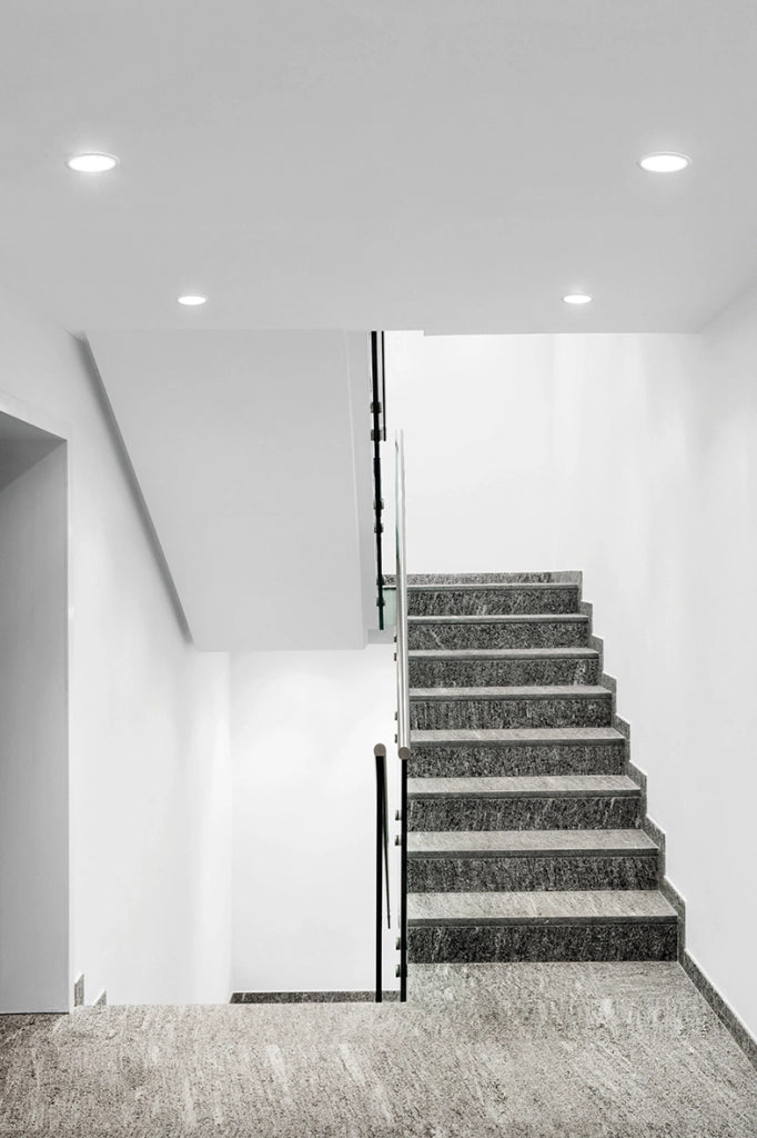 KINA EVO - Faretto LED da incasso a soffitto 12W DALI con CCT Switch 3000-3500-4000K, CRI90, IP40, Struttura in Alluminio Bianco - Rossini