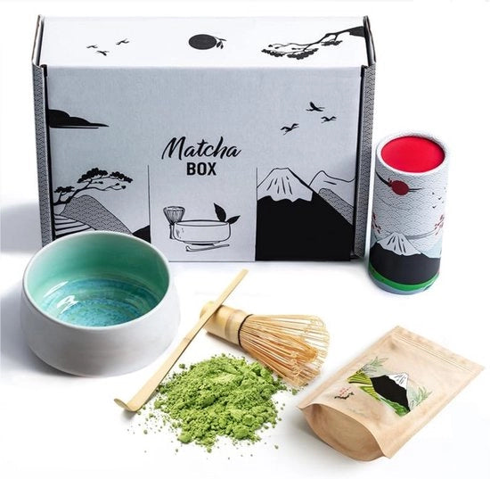 Set di Matcha - Set di Matcha - Set di Whisk per Matcha - Kit di Avvio per Matcha - Set di Tè di Matcha
