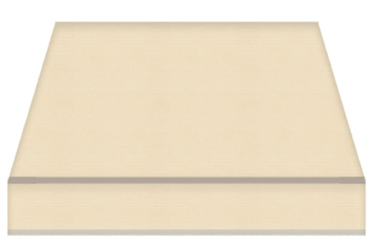 Tenda da Sole a Bracci Estensibili a Scomparsa Totale Tempotest Para' - Colore Beige 15/1 - Largh. 3,60 x Sporgenza 3,10 - Att. Par. Arg. DX