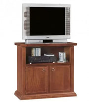 Mobile porta tv legno arte povera tinta noce 84x40x75 (377) - Mobili 2G