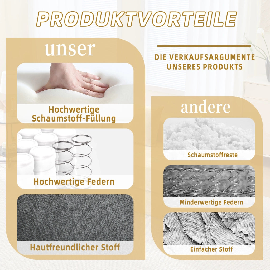 DIVANO Modulare in Chenille Grigio Scuro 198x79x60 cm