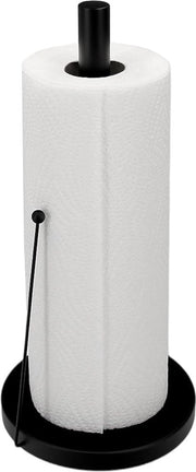 Houder per rotoli per cucina in acciaio inox nero per cucina e sala da pranzo