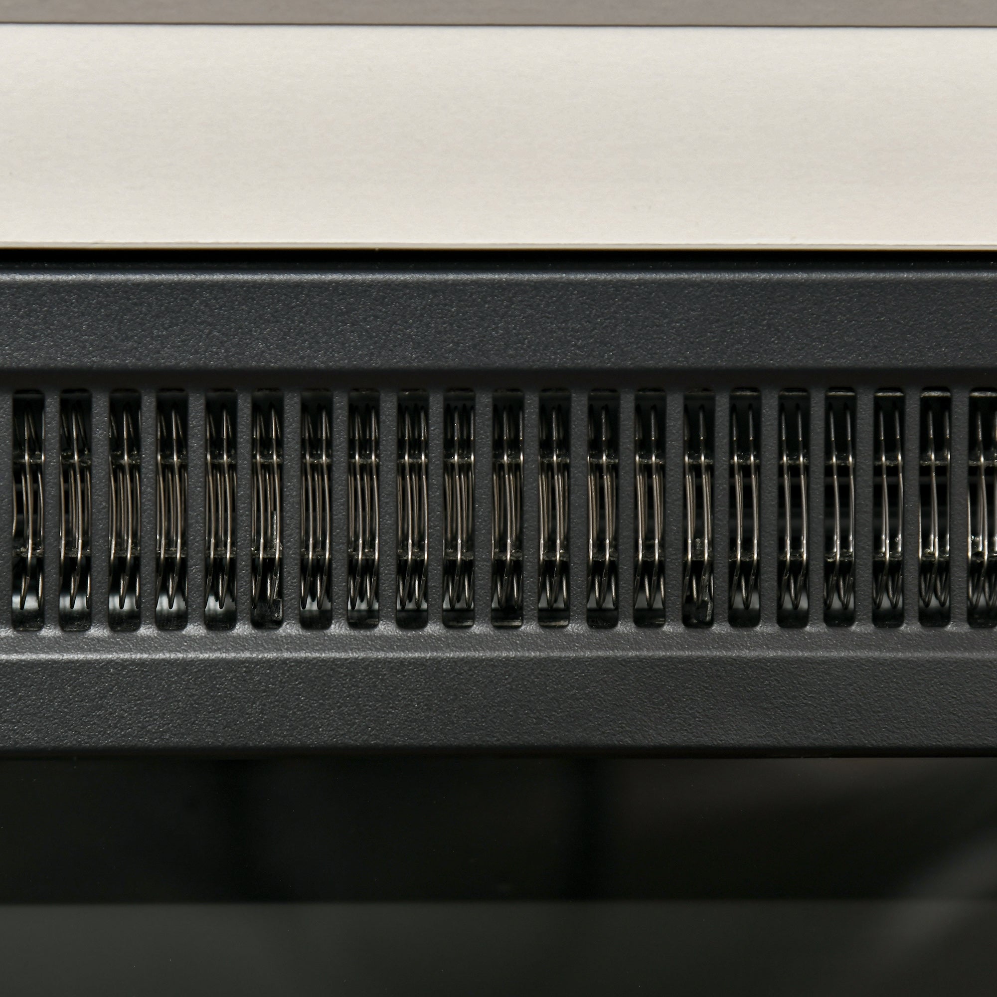 Camino Elettrico da Terra 1800W con Effetto Fiamma Telecomando e Timer Bianco