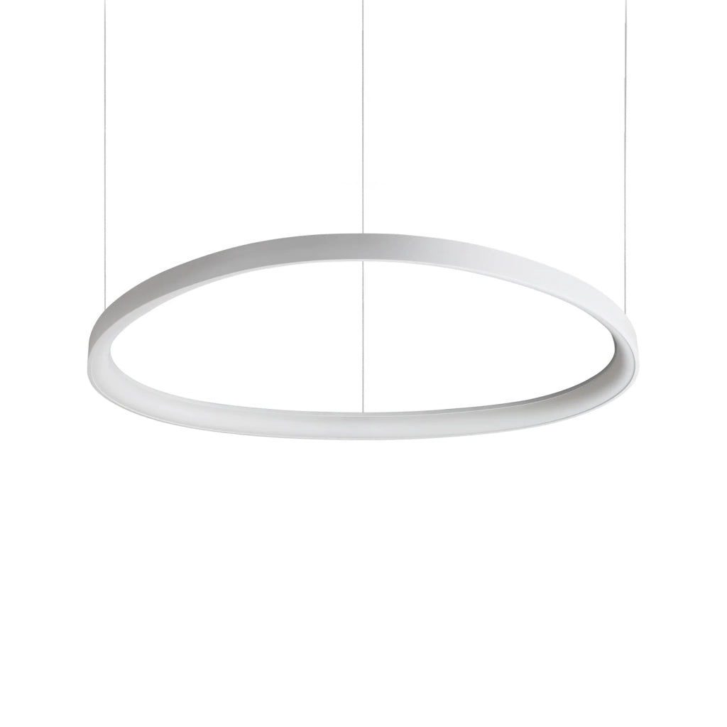 Lampada a Sospensione Gemini Led 56W Luce Naturale Bianco Altezza Regolabile Ideal Lux