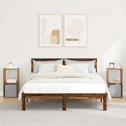 Comodino con cassetto 2 pcs Legno vecchio 30,5 x 27 x 59,5 cm 8000625