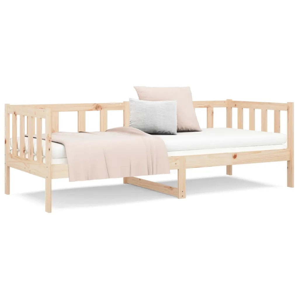 Dormeuse senza Materasso-Divano Letto-Struttura Letto 80x200 cm in Legno Massello di Pino 855271