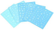Sticker d'Arte per Unghie Design Neve - Adesivi per Unghie Peluche - Pacchetto da 5 - Materiale di Alta Qualità - Precisione Professionale - Tessitura Comoda