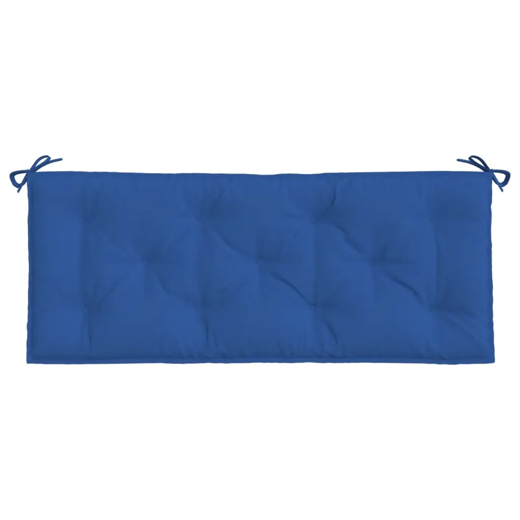 Cuscino per Panca Blu 120x50x7 cm in Tessuto Oxford 361593