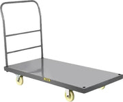 Carrello Multifunzionale con Ruote - 2 Nivele - 360 kg di Capacità di Carico - 120 x 40 cm - Color Grigio