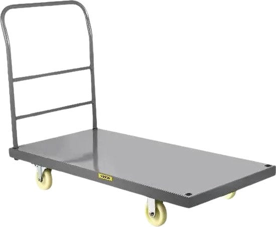 Carrello Multifunzionale con Ruote - 2 Nivele - 360 kg di Capacità di Carico - 120 x 40 cm - Color Grigio