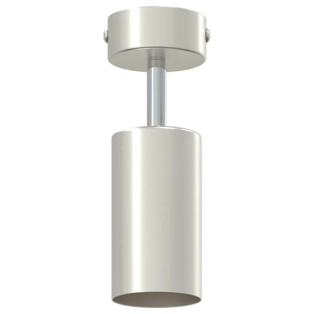 Faretto da soffitto moderno orientabile 6 x 6 x 16 cm illuminazione precisa atmosfera accogliente metallo nichelato 02_0058301