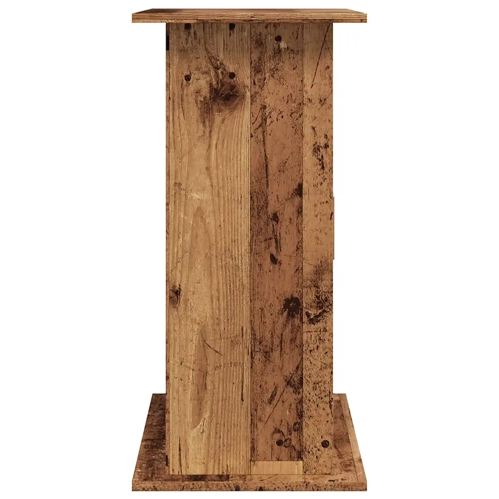 Supporto Acquario 81x36x73 cm in Legno Multistrato Legno Antico CFW4180977