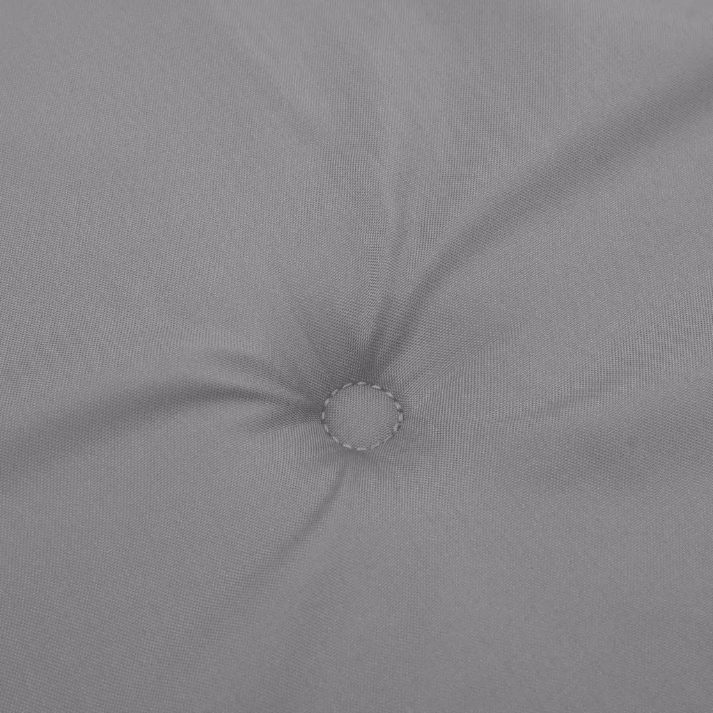 Cuscini per Sedia 2 pz Grigi 40x40x4 cm in Tessuto Oxford 314004