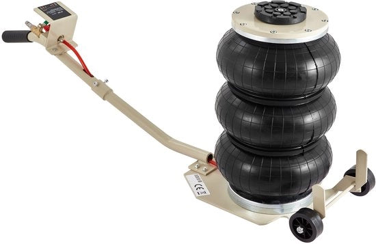 Triciclo Airbag Krik - 3 Tonnello di Sollevamento e 450 mm di Altezza di Sollevamento per Auto e Garage