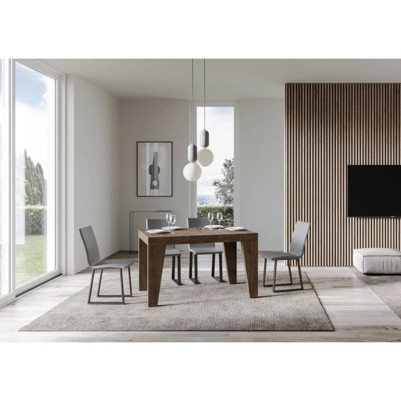 Tavolo allungabile 90x120/224 cm Naxy Premium - Noce