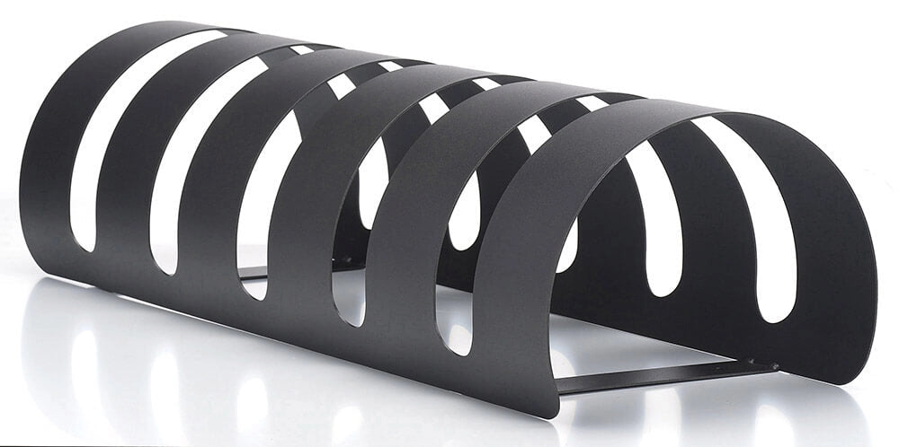 Rastelliera Portabici 5 Posti in Ferro 90x30x23 cm Belfer Bike Rack 42/PB Antracite