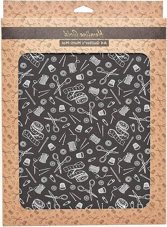 Tavolozza per Quilter Multi-Mat - Formato A4 - 30 x 24cm - Stampi in Oro