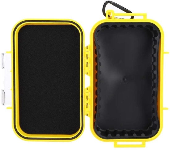 Ottimale Ospedalità - Scatola di Stoccaggio per Esterno - Impermeabile - Resistente ai Colpi - Box di Stoccaggio Portatile - Materiale di Alta Qualità - Formato Compattibile - Scatola di Stoccaggio per Campeggio