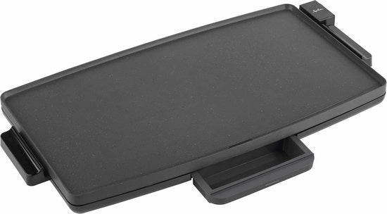 Piatto Grill XXL 60 x 35 cm con Smalto Antifiammeggianti e Regolazione Temperatura - 2400 W